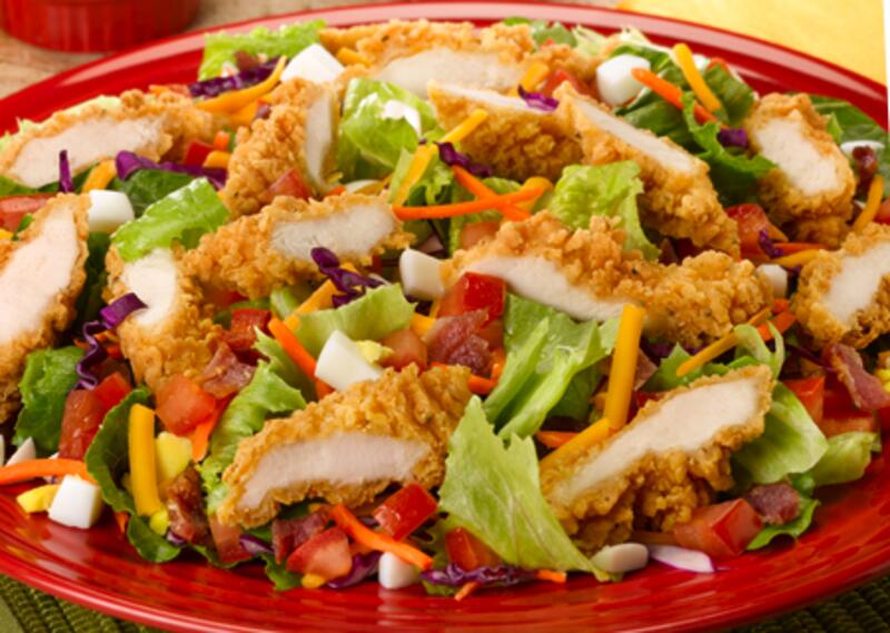 CHICKEN TENDER SALAD